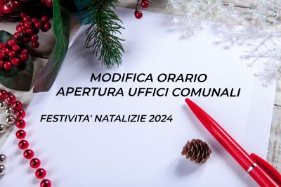 Chiusura uffici Natale